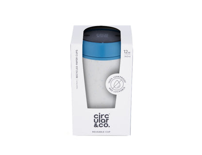 Koffiebeker - Circular Cup - Grijs/Groen - 340 ml