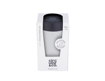 Koffiebeker - Circular Cup - Grijs/Groen - 340 ml